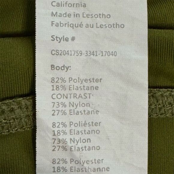 Fabletics PureLuxe Cropped Leggings Size Medium - Picture 6 of 7